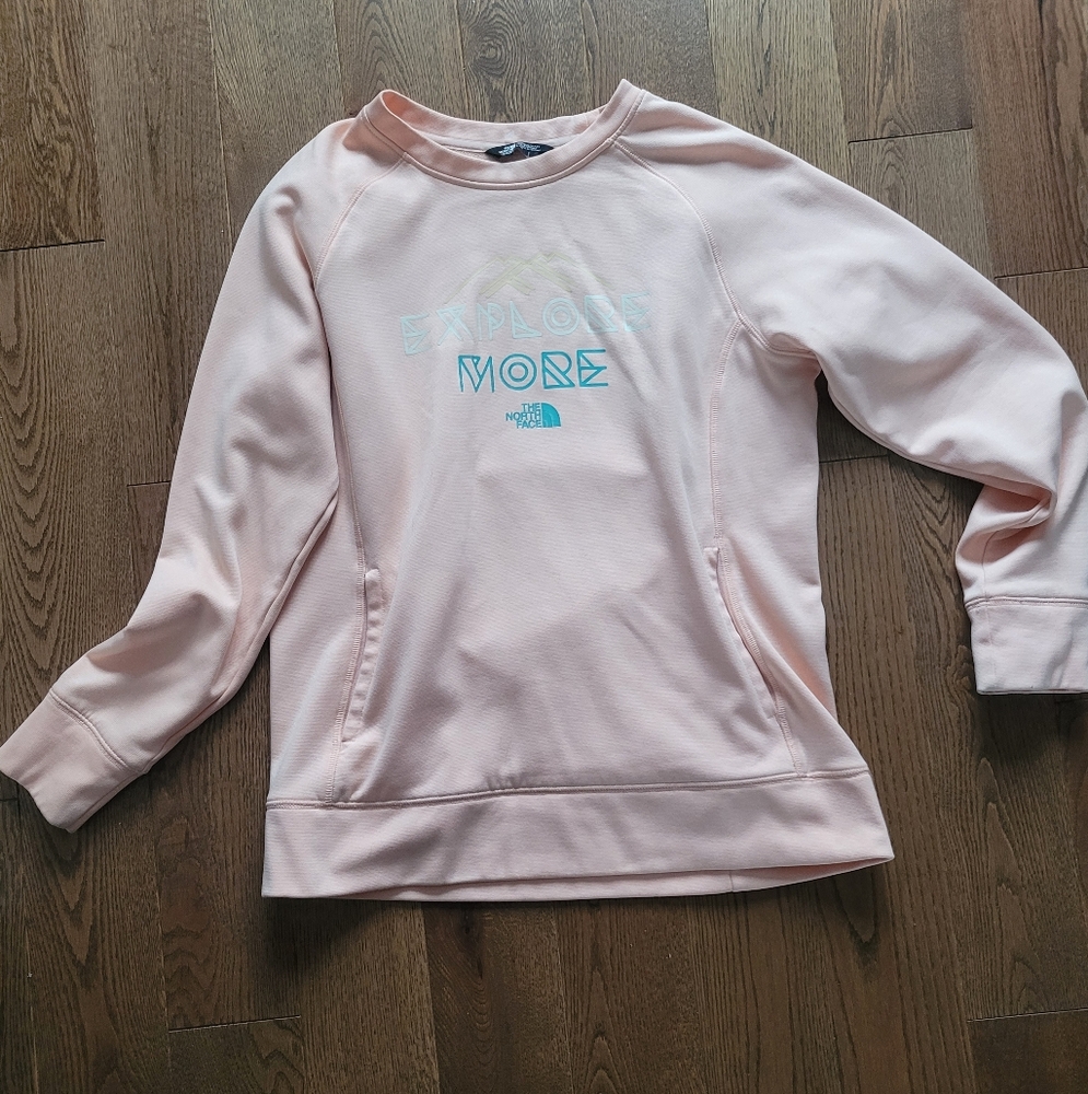 Peach/soft Coral Womens North Face Sweater
